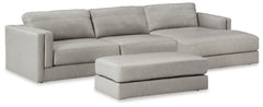 Furniture City Laplace - Ashley Furniture - Amiata 2-Piece Sectional with Chaise and Ottoman - 2-Piece Sectional with Chaise and Ottoman - 57404U1
