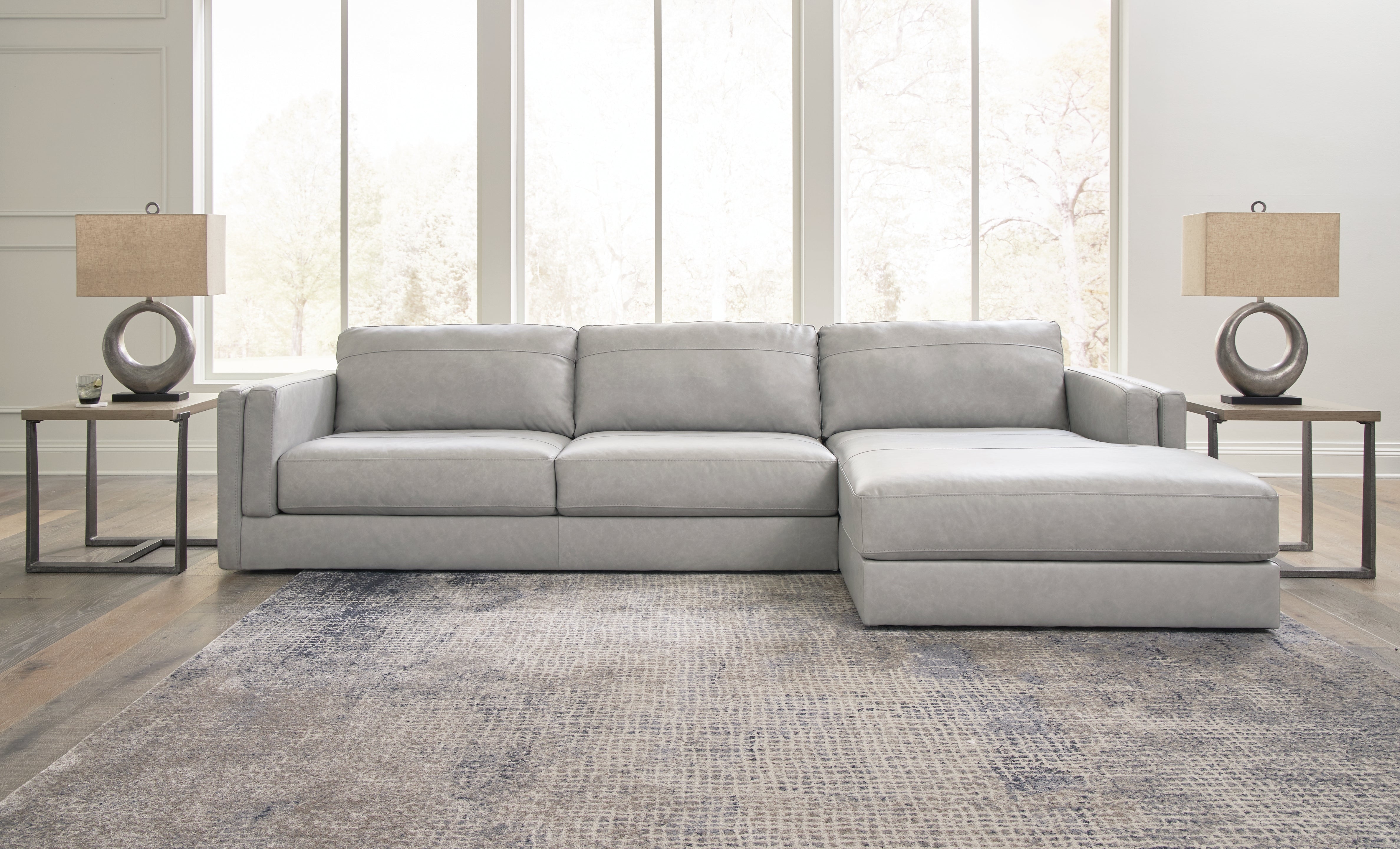 Furniture City Laplace - Ashley Furniture - Amiata Sectionals - LAF 2-Piece Sectional with Chaise - 57404S2