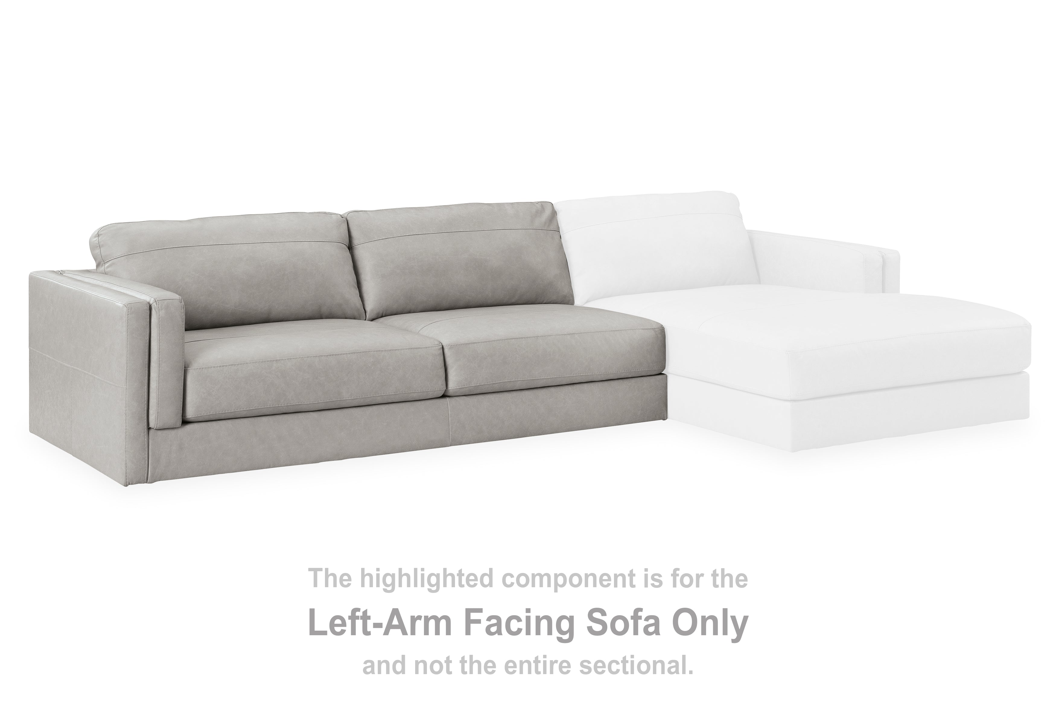 Furniture City Laplace - Ashley Furniture - Amiata Sectionals - LAF Sofa - 5740466