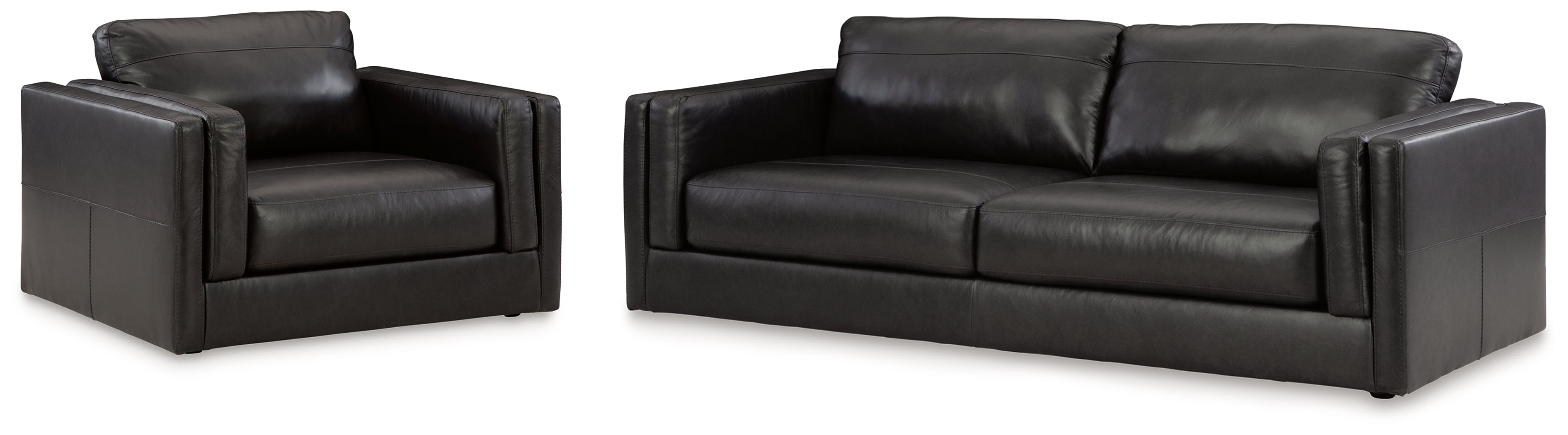 Furniture City Laplace - Ashley Furniture - Amiata Sofa and Oversized Chair - Sofa and Oversized Chair - 57405U2