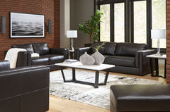 Furniture City Laplace - Ashley Furniture - Amiata Sofa, Loveseat, Oversized Chair and Ottoman - Sofa, Loveseat, Oversized Chair and Ottoman - 57405U4
