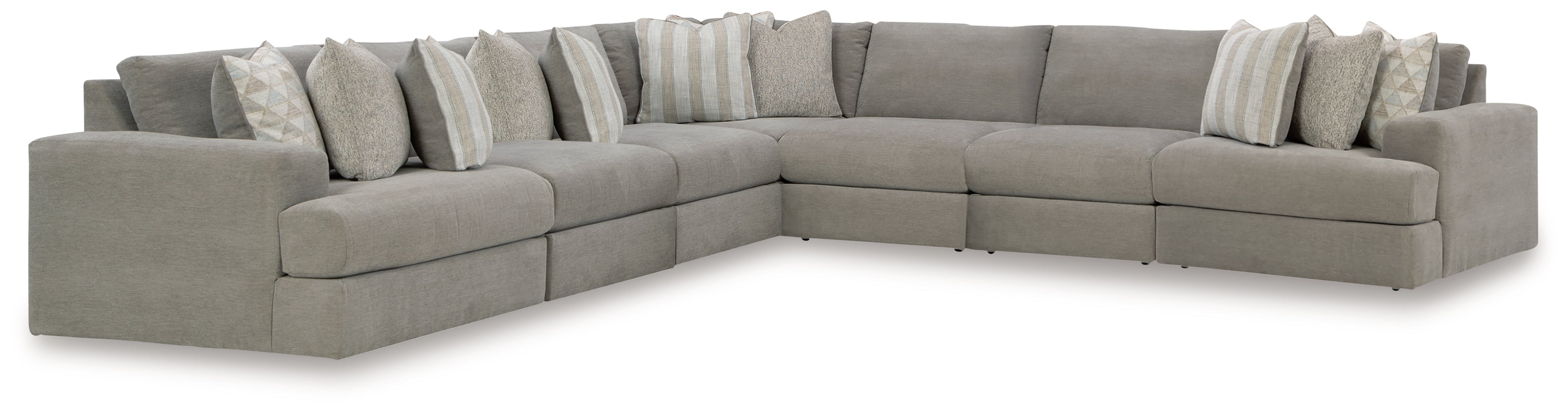 Furniture City Laplace - Ashley Furniture - Avaliyah Sectionals - RAF 7-Piece Sectional - 58103S8