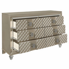 Loudon - Dresser - Gold / Silver / Champagne