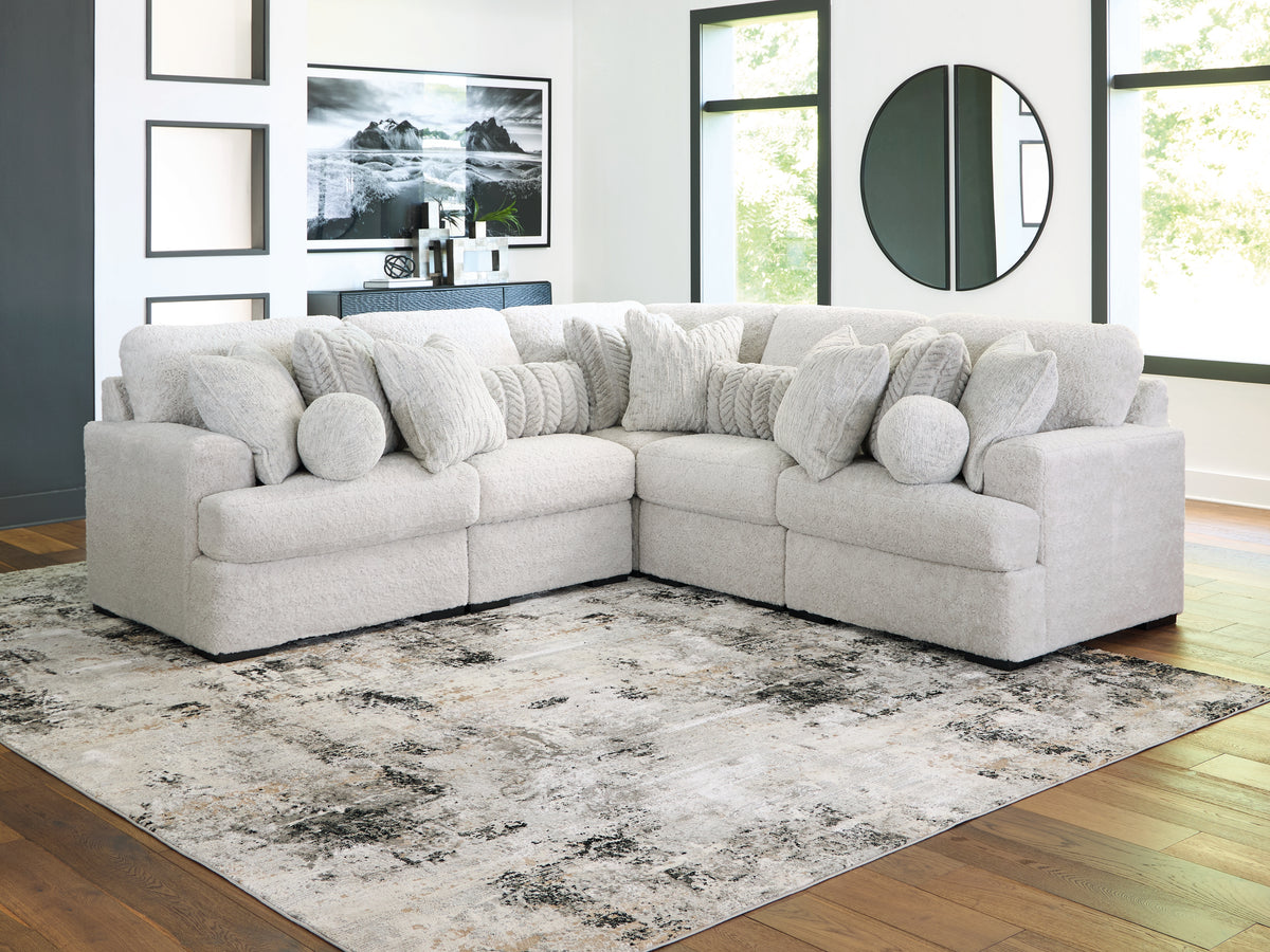Furniture City Laplace - Ashley Furniture - Cuddle Plush 5-Piece Sectional - RAF 5-Piece Sectional - PC59106S2