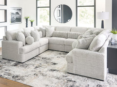 Furniture City Laplace - Ashley Furniture - Cuddle Plush 8-Piece Sectional - RAF 8-Piece Sectional - PC59106S6
