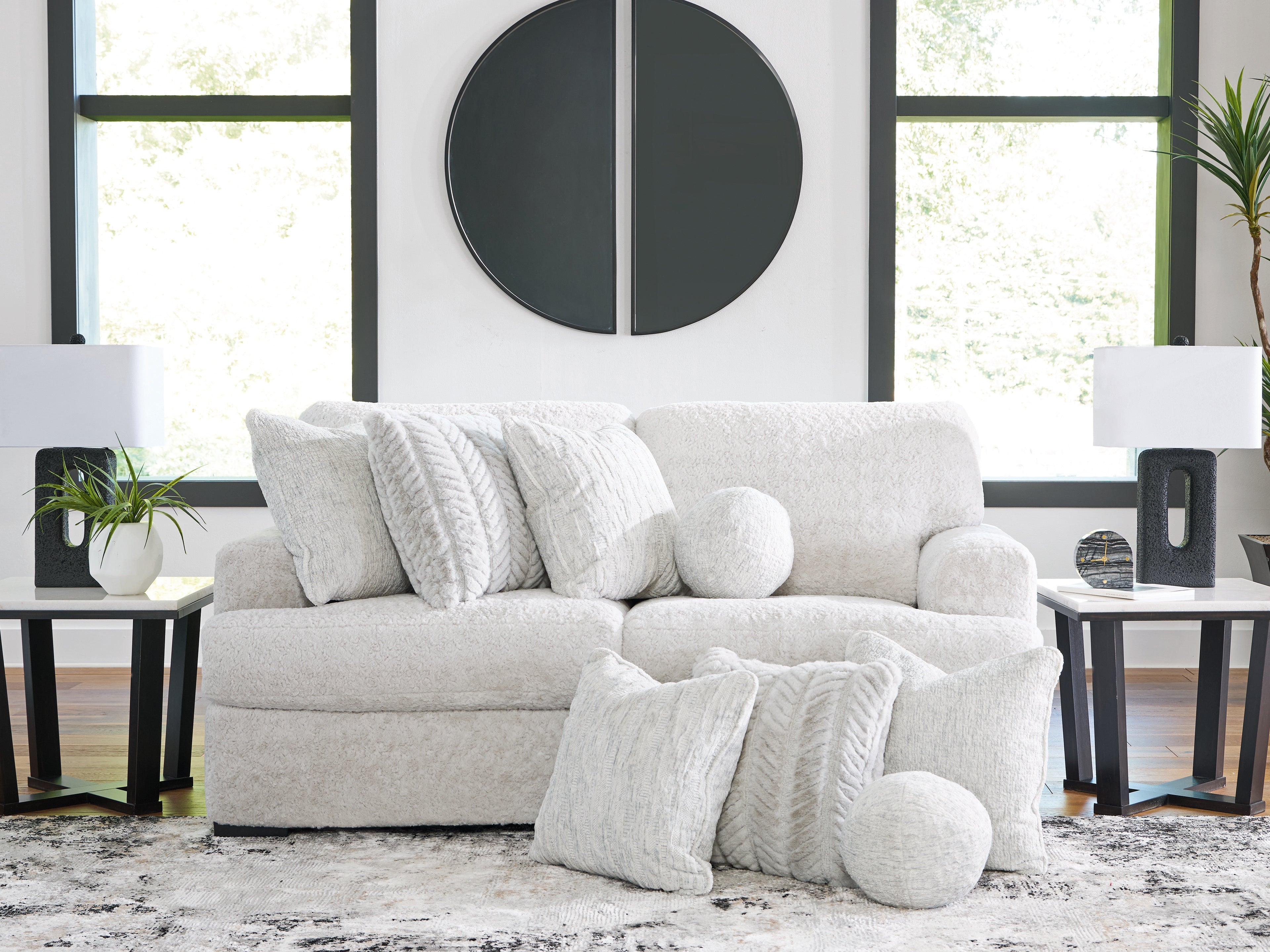 Furniture City Laplace - Ashley Furniture - Cuddle Plush Sectionals - RAF 2-Piece Sectional - PC59106S9