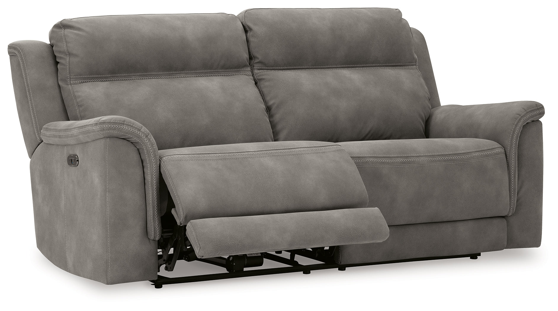 Furniture City Laplace - Ashley Furniture - Next-Gen DuraPellaLiving Room - 2 Seat PWR REC Sofa ADJ HDREST / Slate - 5930147