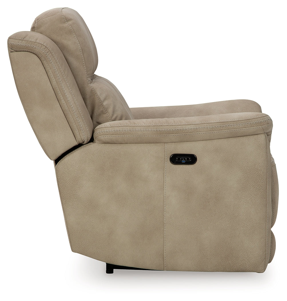 Furniture City Laplace - Ashley Furniture - Next-Gen DuraPellaLiving Room - PWR Recliner/ADJ Headrest / Slate - 5930113