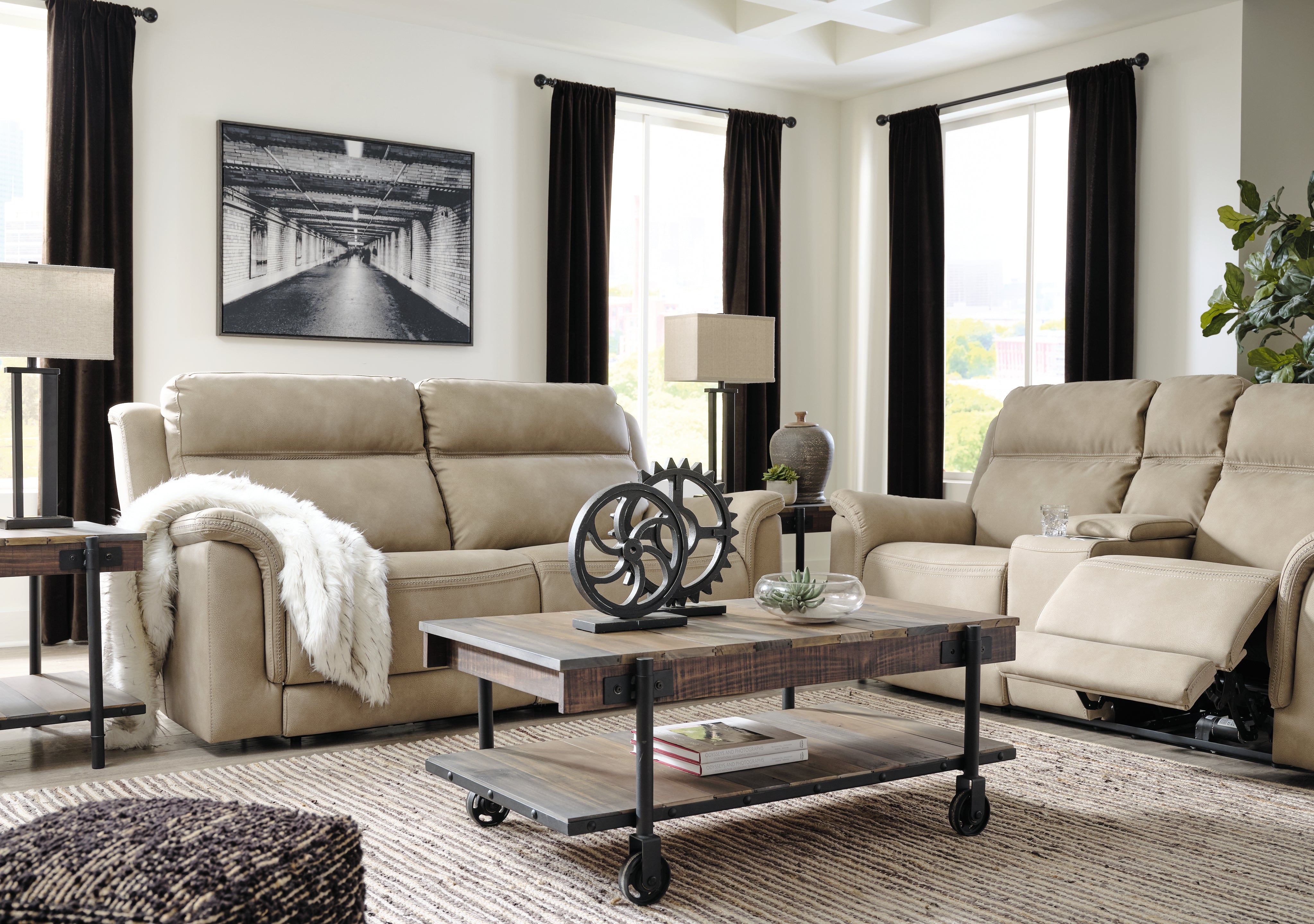 Furniture City Laplace - Ashley Furniture - Next-Gen DuraPellaLiving Room - 2 Seat PWR REC Sofa ADJ HDREST - 5930247