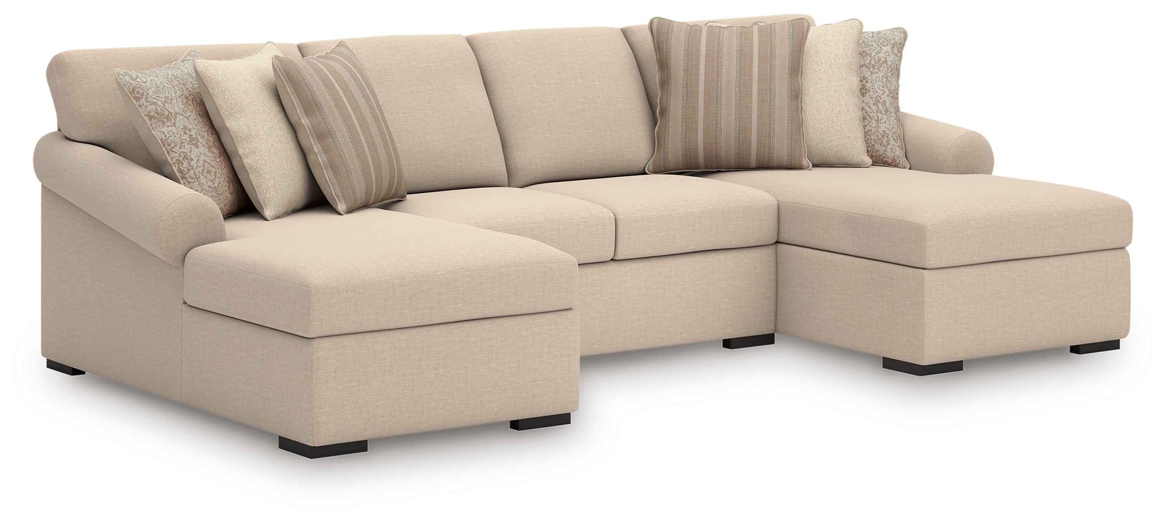 Furniture City Laplace - Ashley Furniture - LadyMae Sectionals - RAF 3-Piece Sectional with Chaise - 59404S5