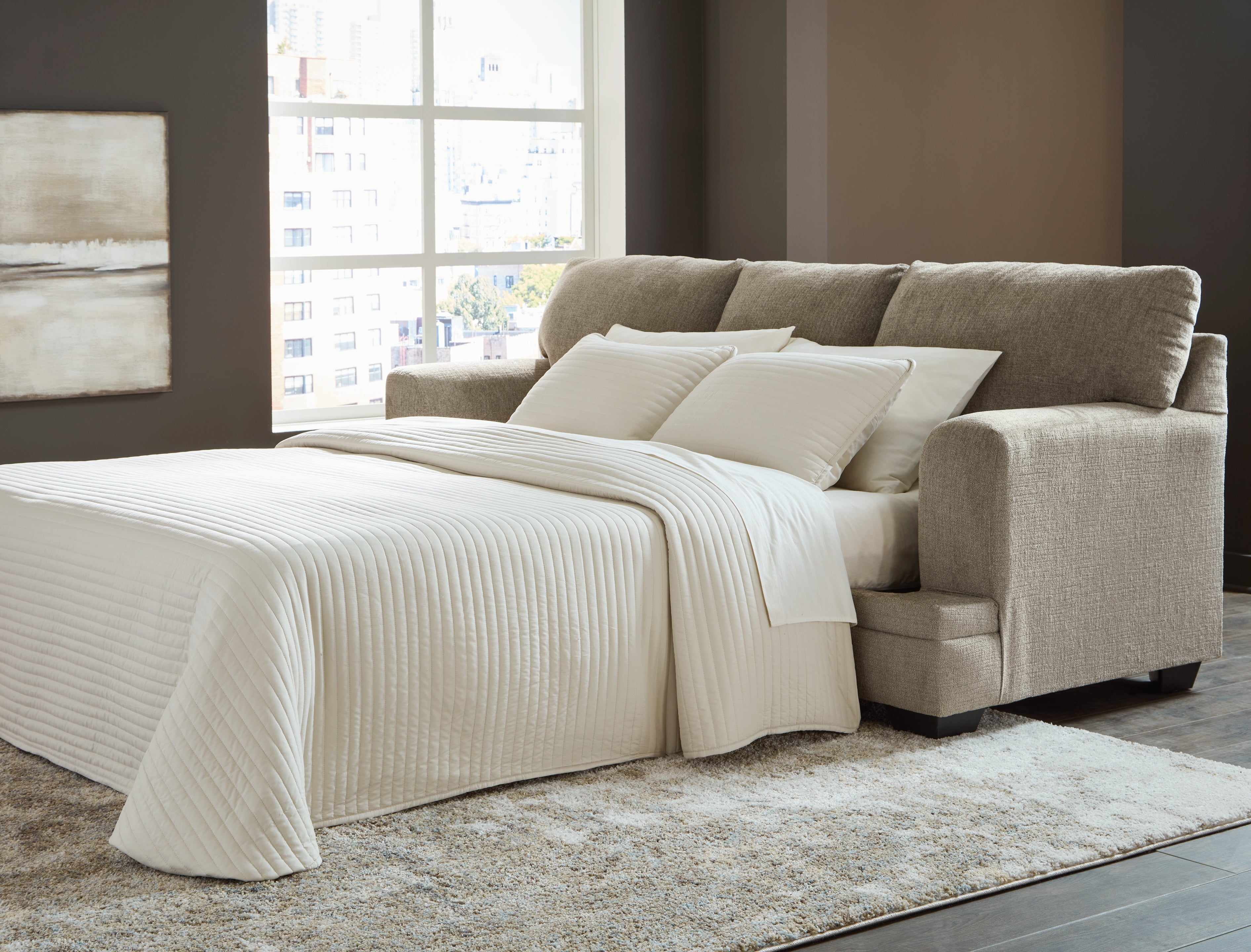 Furniture City Laplace - Ashley Furniture - StonemeadeLiving Room - Queen Sofa Sleeper - 5950439