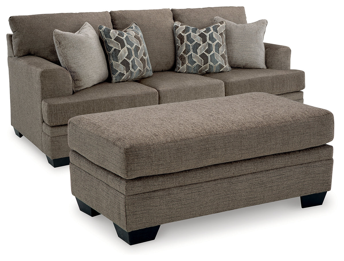 Furniture City Laplace - Ashley Furniture - Stonemeade Sofa and Ottoman - Sofa and Ottoman - 59505U8