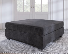 Furniture City Laplace - Ashley Furniture - LavernettLiving Room - Oversized Accent Ottoman / Charcoal - 5960308