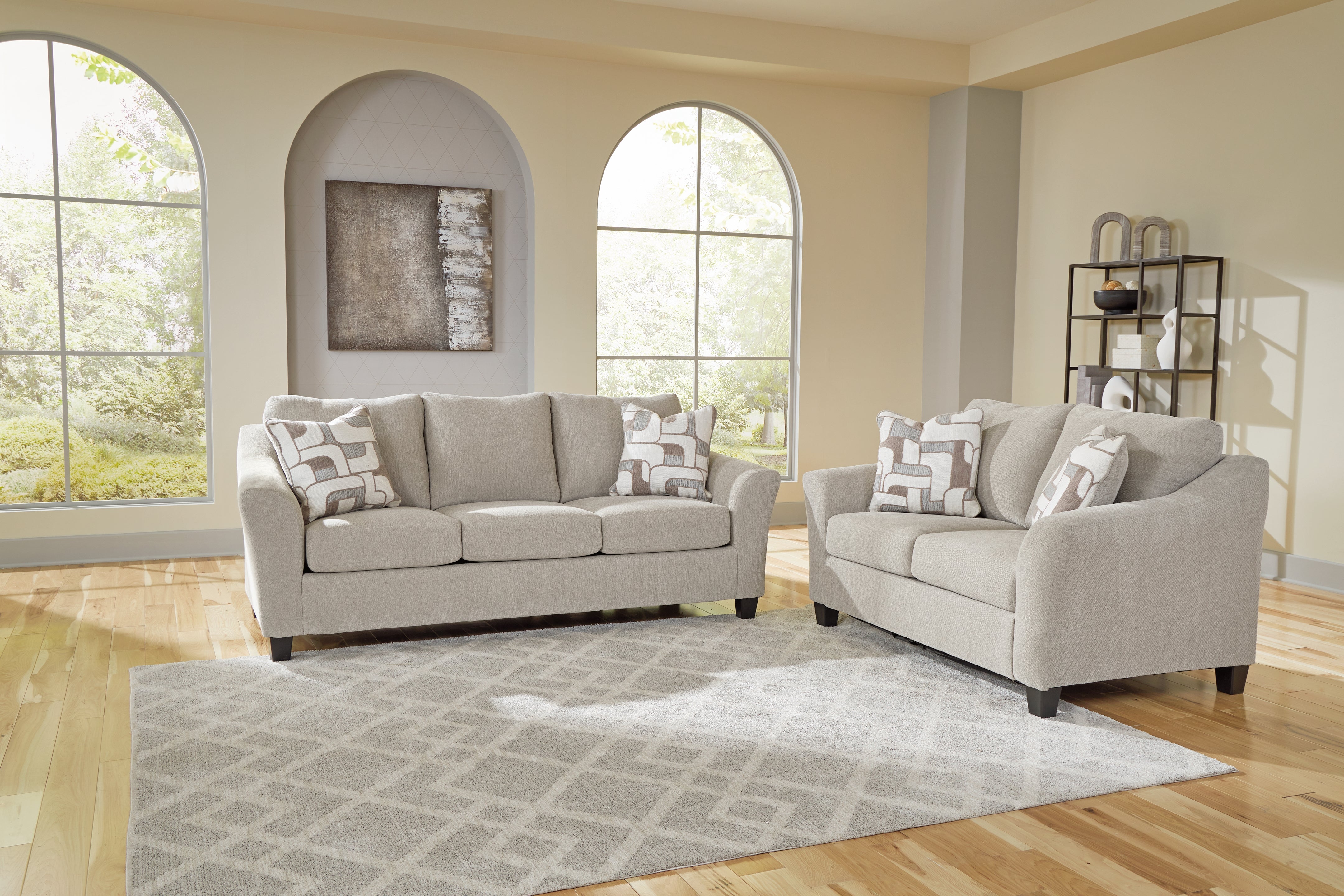 Furniture City Laplace - Ashley Furniture - Willarae Sofa and Loveseat - Sofa and Loveseat - 59803U1