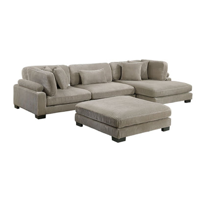 Traverse - Sectional With Ottoman