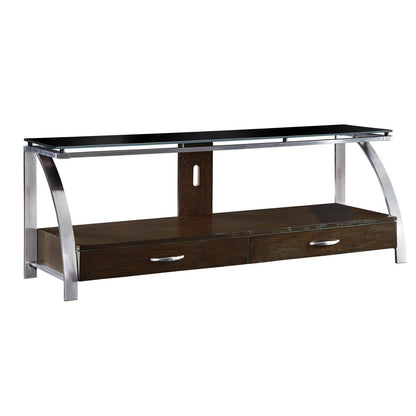 Tioga - TV Stand - Brown