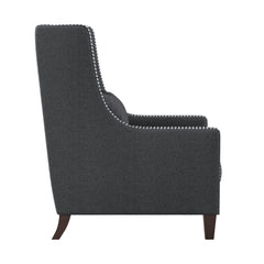 Keller - Accent Chair - Dark Gray