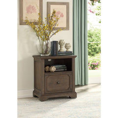 Toulon - File Cabinet - Dark Oak