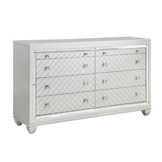 Leesa - Dresser - Silver