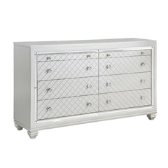 Leesa - Dresser - Silver