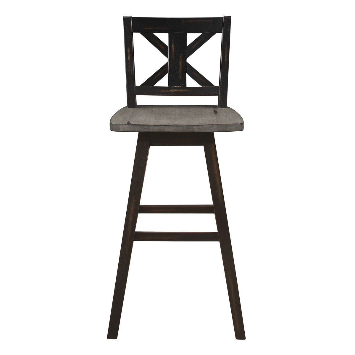 Amsonia - 29" Swivel X-Back Pub Height Chair (Set of 2)