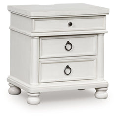 Rowlenstown - Three Drawer Night Stand