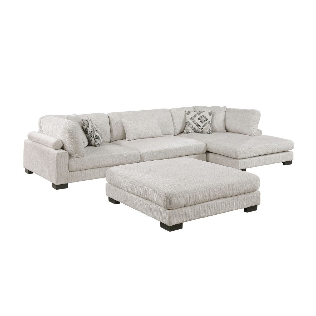 Tinley - Modular Sectional And Ottoman