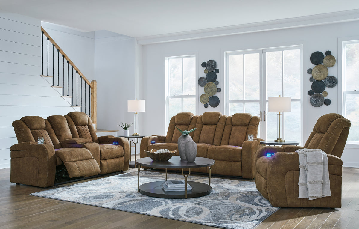 Furniture City Laplace - Ashley Furniture - Wolfridge Power Reclining Sofa, Loveseat and Recliner - Power Reclining Sofa, Loveseat and Recliner - 60703U2