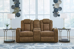 Furniture City Laplace - Ashley Furniture - Wolfridge Power Reclining Loveseat - PWR REC Loveseat/CON/ADJ HDRST - 6070318
