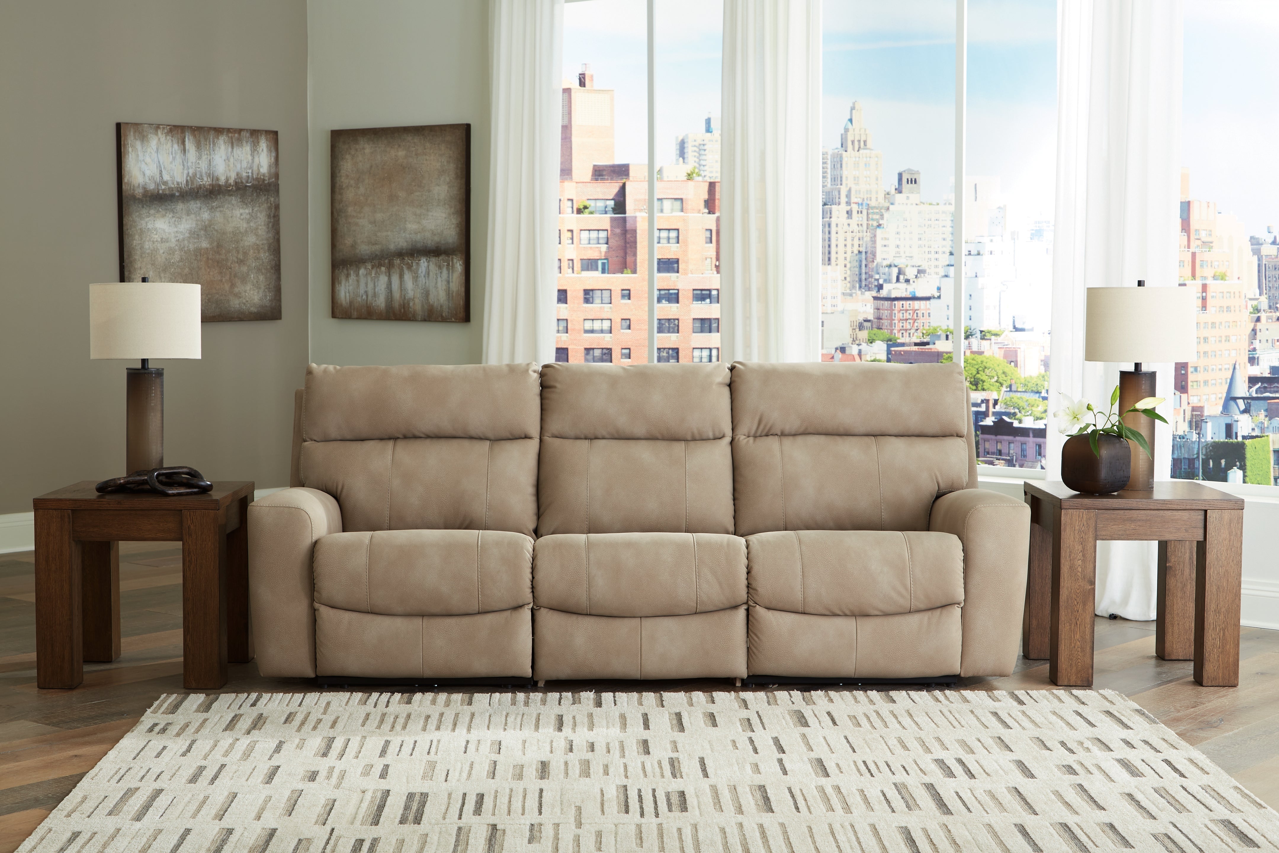 Furniture City Laplace - Ashley Furniture - Next-Gen DuraPella Sectionals - 3-Piece Power Reclining Sectional Sofa - 61004S2