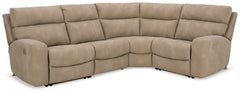Furniture City Laplace - Ashley Furniture - Next-Gen DuraPella 4-Piece Power Reclining Sectional - 4-Piece Power Reclining Sectional - 61004S4