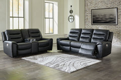 Furniture City Laplace - Ashley Furniture - Warlin Power Reclining Sofa and Loveseat - Power Reclining Sofa and Loveseat - 61105U1