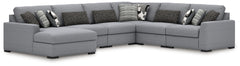 Furniture City Laplace - Ashley Furniture - Bealton Sectionals - RAF 6-Piece Sectional with Chaise - 61305S13