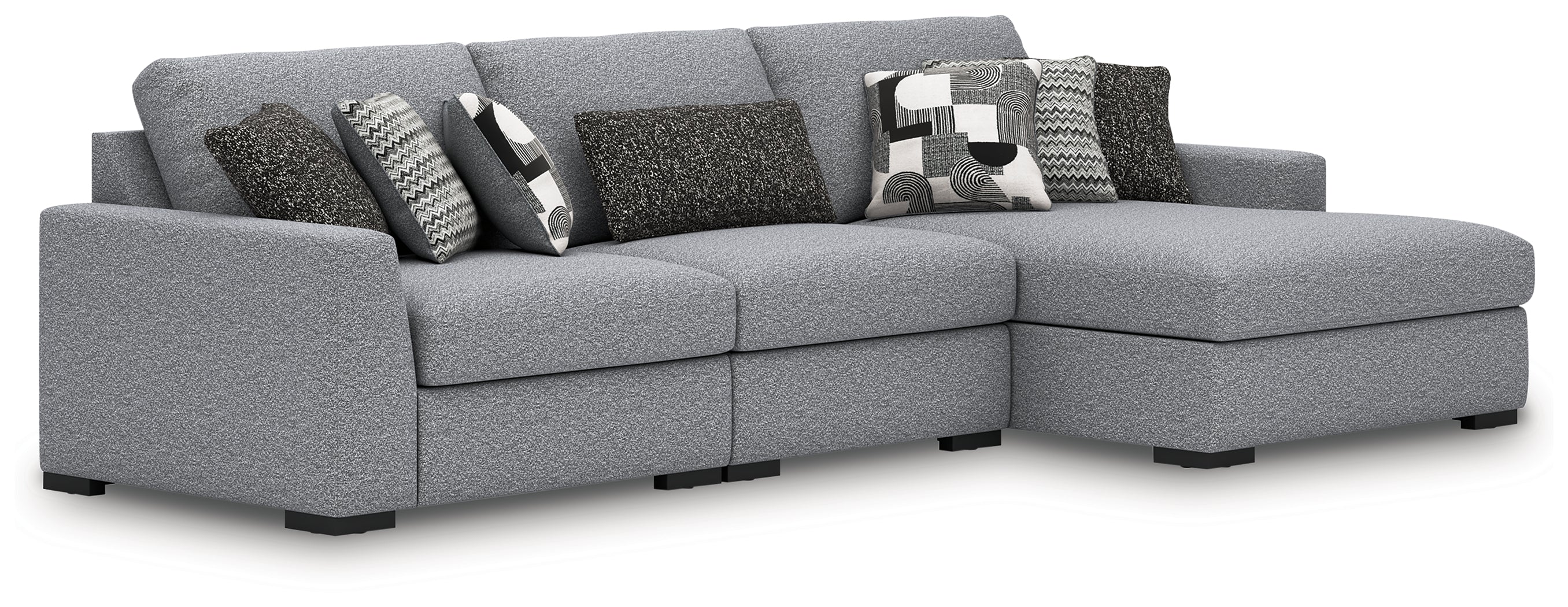 Furniture City Laplace - Ashley Furniture - Bealton Sectionals - RAF 3-Piece Sectional with Chaise - 61305S3