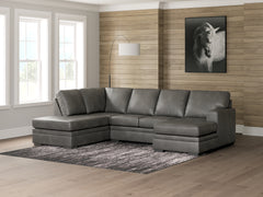Furniture City Laplace - Ashley Furniture - Lofton-Pike Sectionals - RAF 2-Piece Sectional with Chaise - PC61610S2