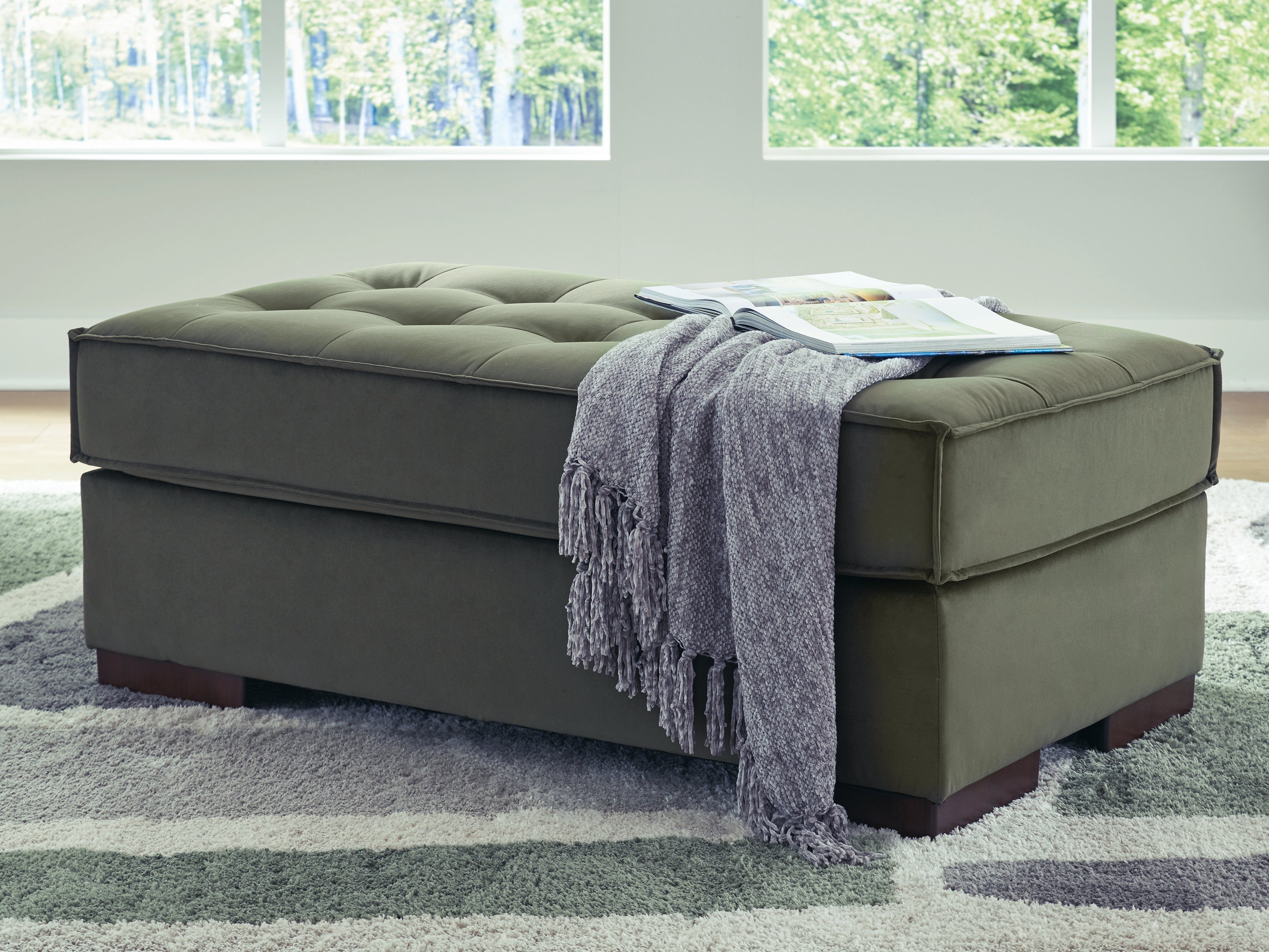Furniture City Laplace - Ashley Furniture - Caspian-TownLiving Room - Oversized Accent Ottoman - PC6170208