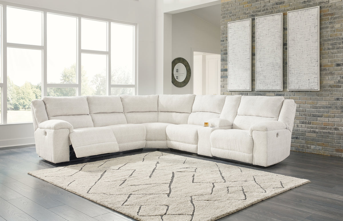 Furniture City Laplace - Ashley Furniture - Keensburg 3-Piece Power Reclining Sectional - 3-Piece Power Reclining Sectional - 61807S2