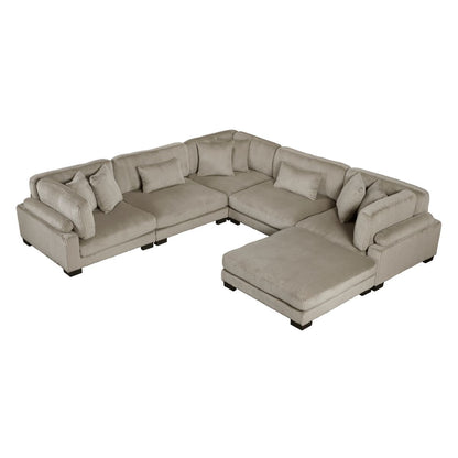 Traverse - Sectional With Ottoman