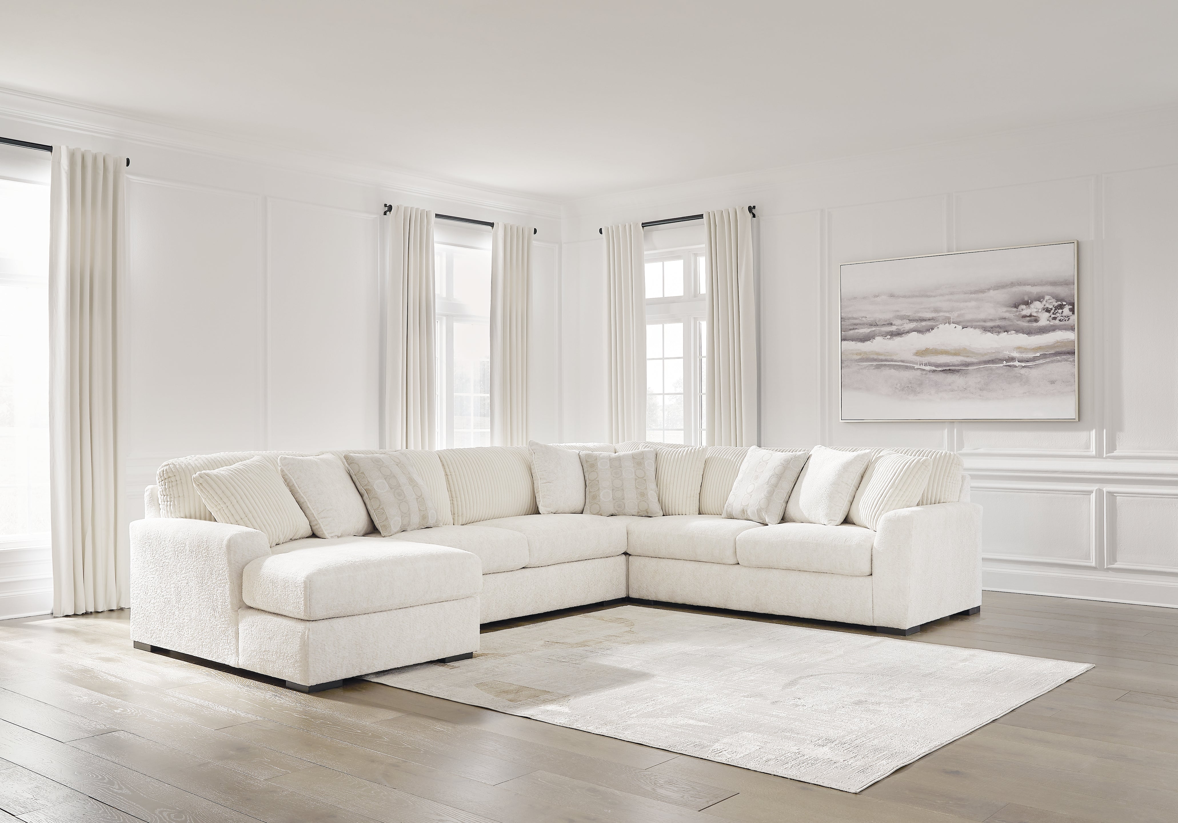 Furniture City Laplace - Ashley Furniture - Chessington Sectionals - RAF 4-Piece Sectional with Chaise - 61904S3