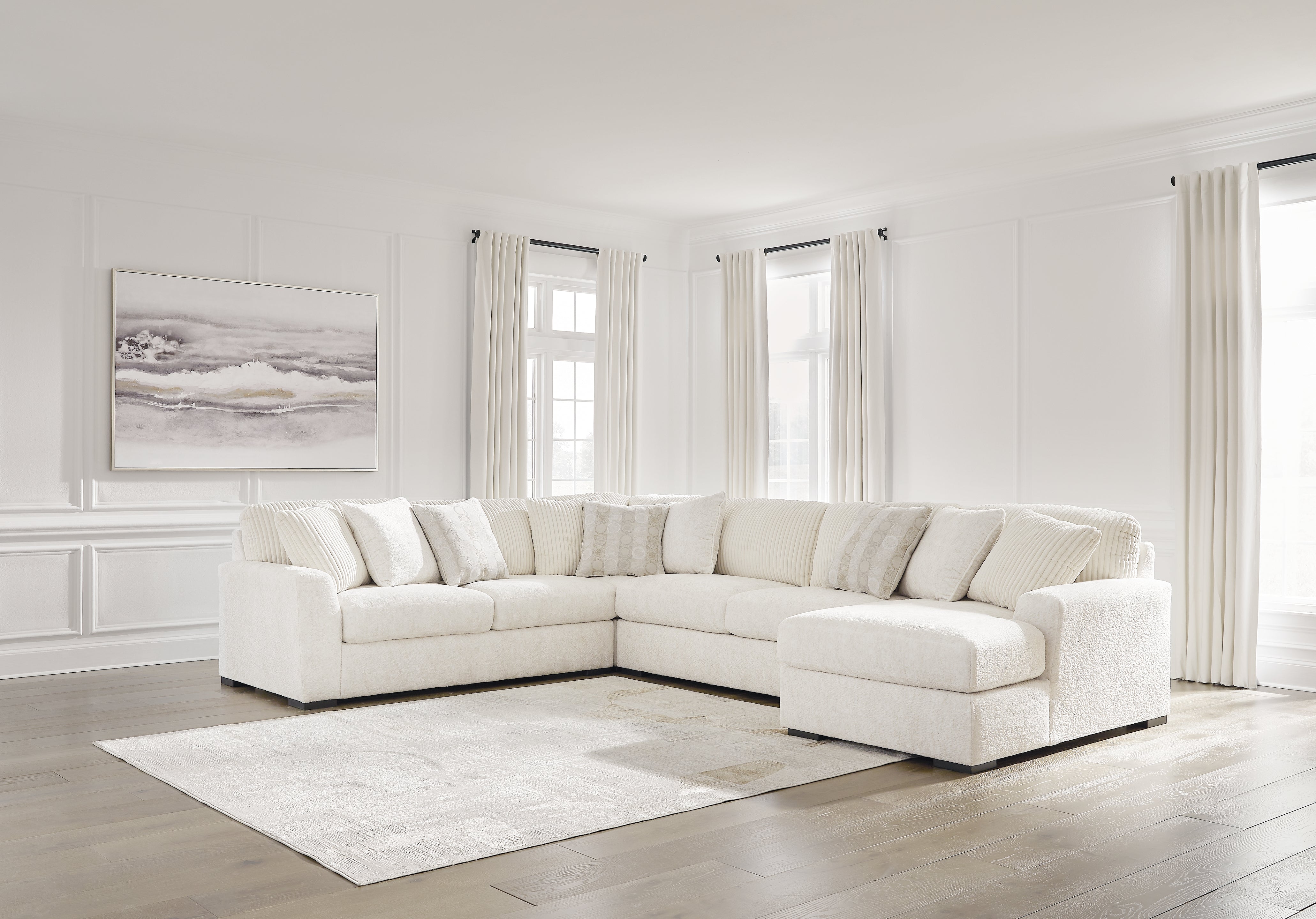 Furniture City Laplace - Ashley Furniture - Chessington Sectionals - LAF 4-Piece Sectional with Chaise - 61904S4