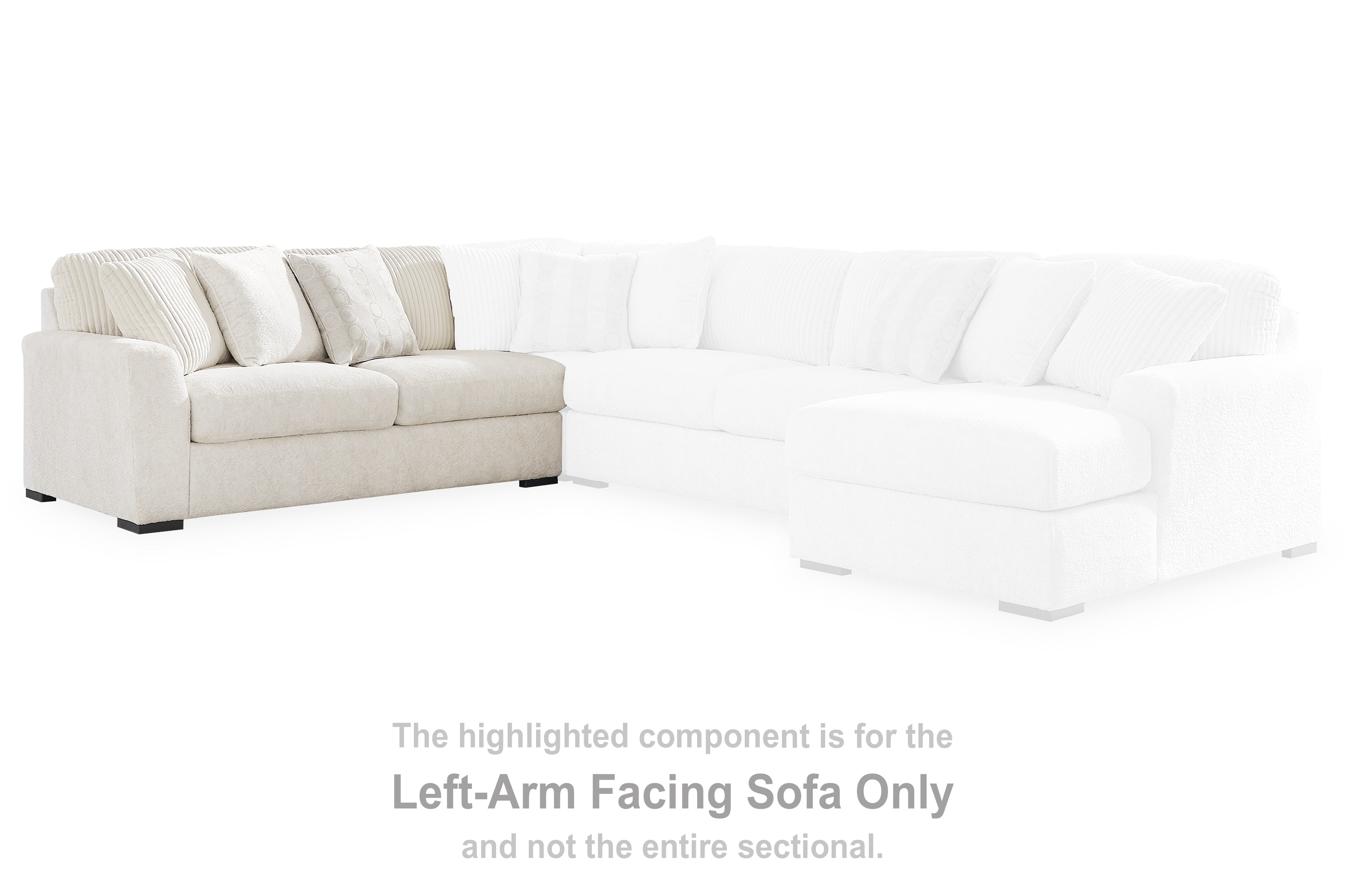 Furniture City Laplace - Ashley Furniture - Chessington Sectionals - LAF Sofa - 6190466