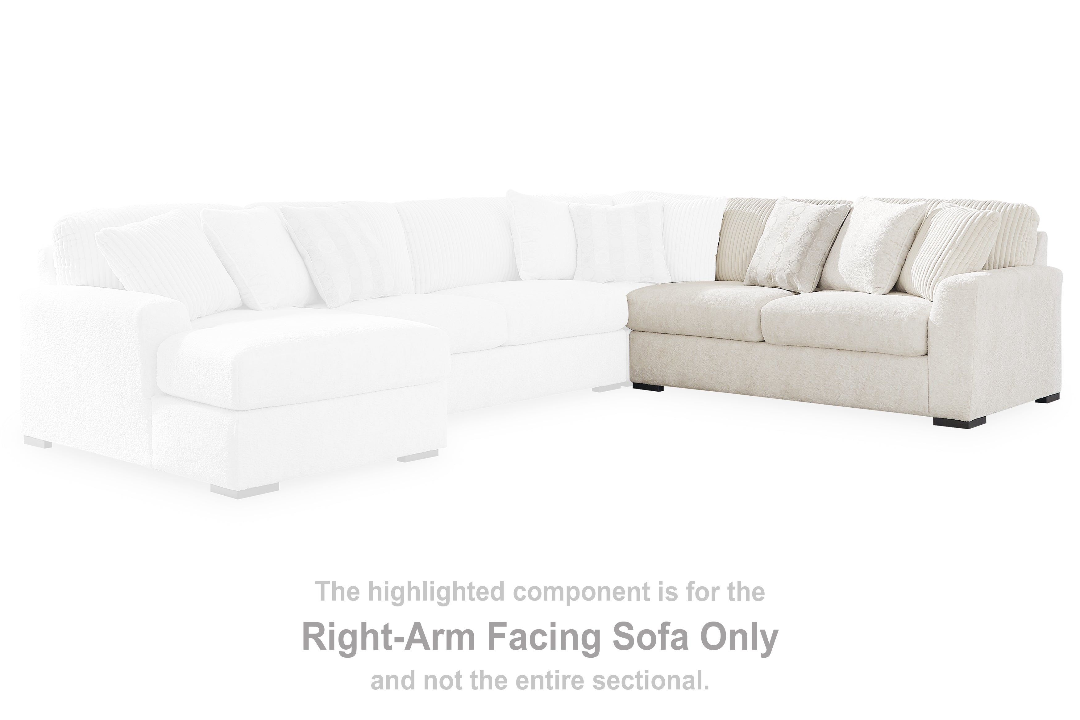 Furniture City Laplace - Ashley Furniture - Chessington Sectionals - RAF Sofa - 6190467
