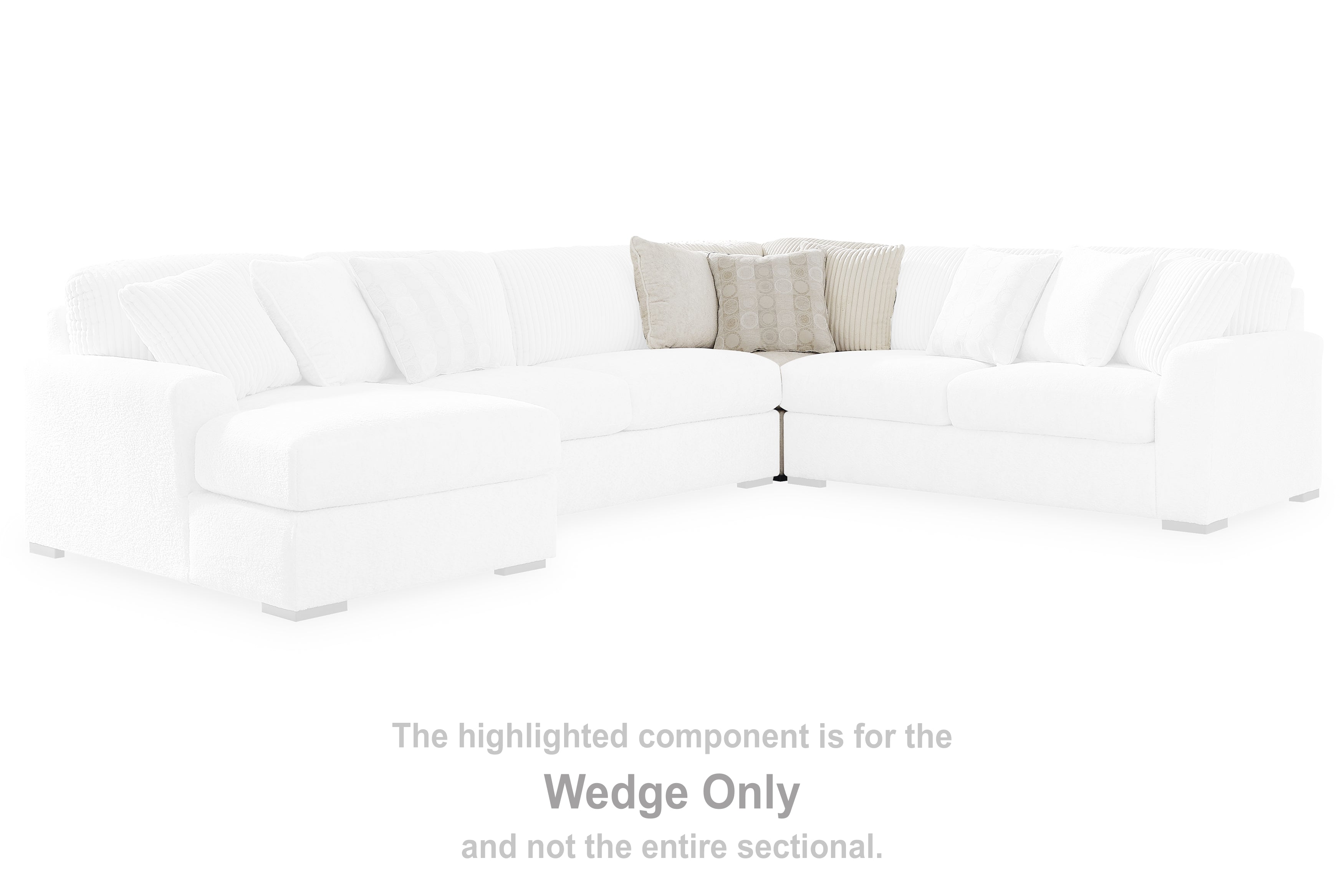 Furniture City Laplace - Ashley Furniture - Chessington Sectionals - Wedge - 6190477