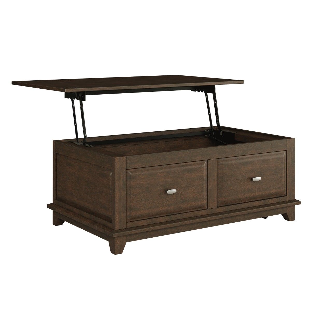 Minot - Lift Top Cocktail Table - Brown