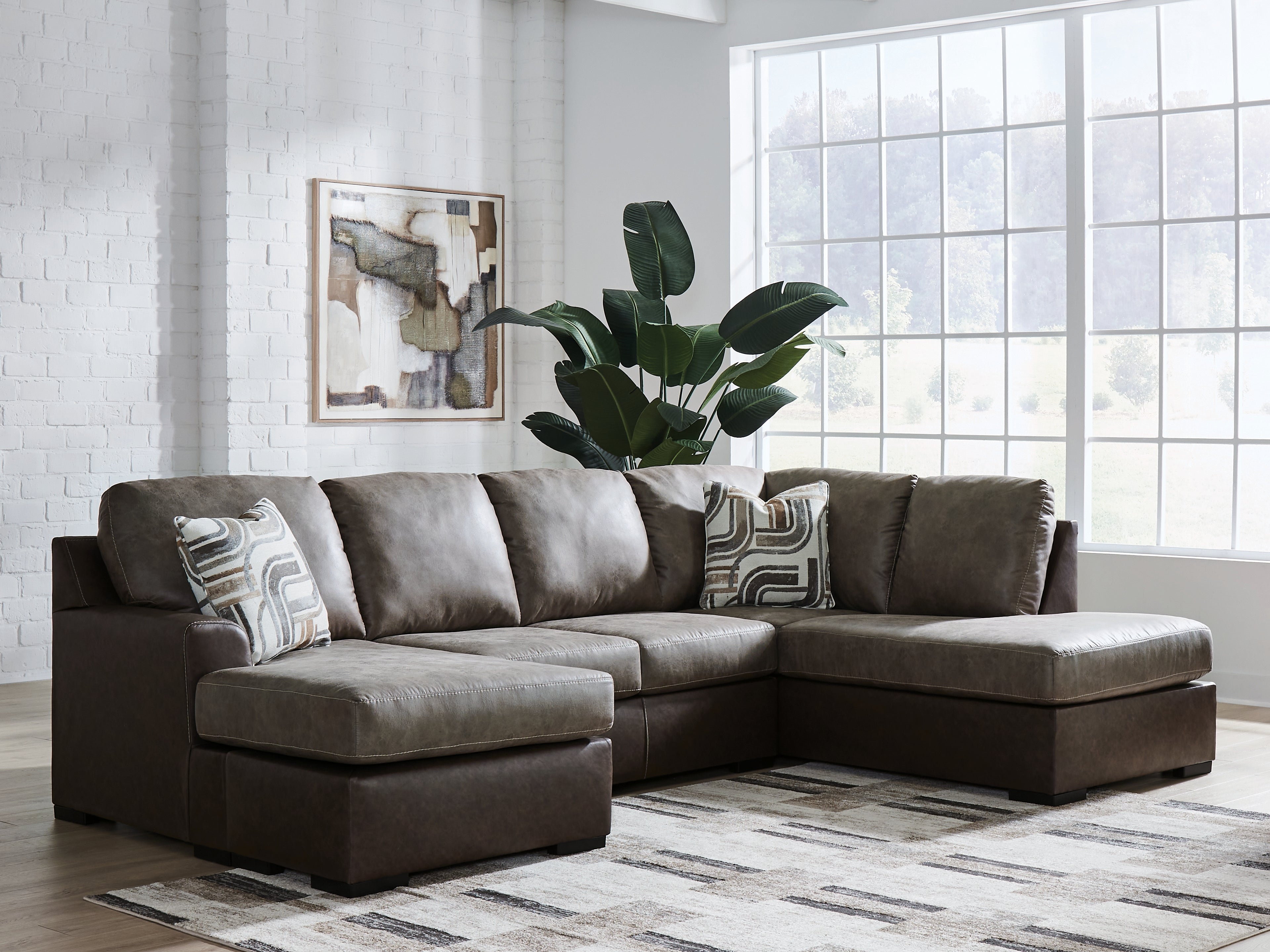 Furniture City Laplace - Ashley Furniture - Castille Way 2-Piece Sectional with Chaise - LAF 2-Piece Sectional with Chaise - PC62703S2