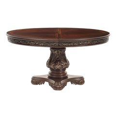 Deryn Park -7 Piece Dining Room Set (Dining Table, 2 Arm Chairs And 4 Side Chairs) - Cherry