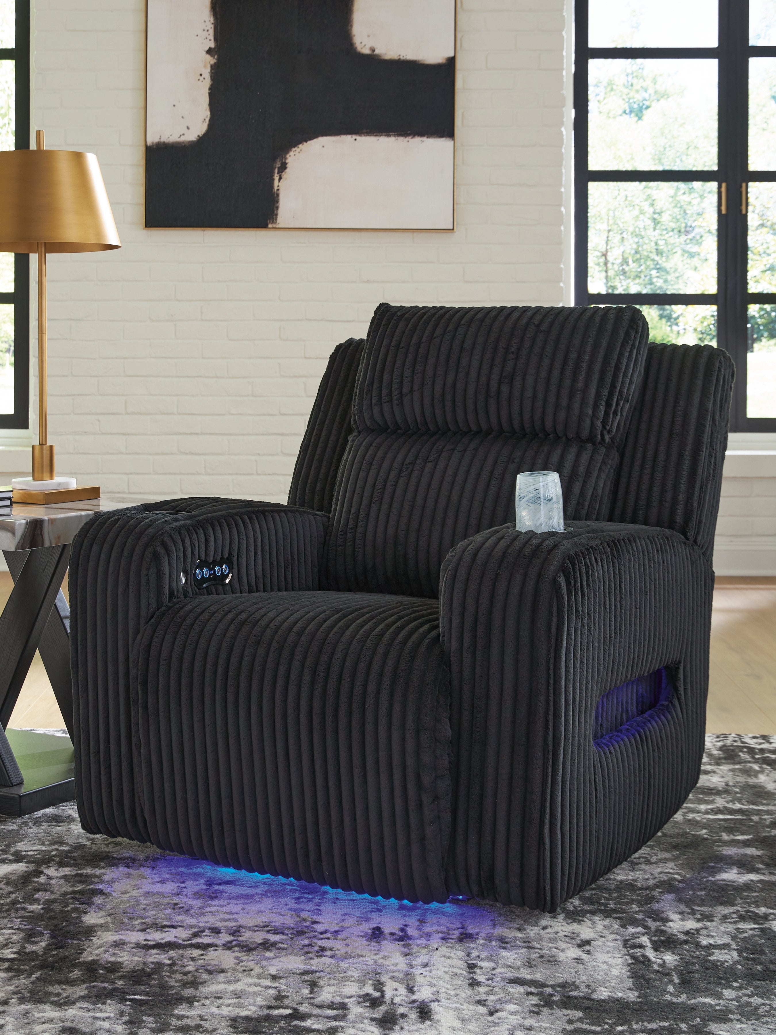 Furniture City Laplace - Ashley Furniture - Forest LakeLiving Room - PWR Recliner/ADJ Headrest - PC6420213