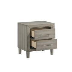 Lennox - 2 Drawer Nightstand - Gray