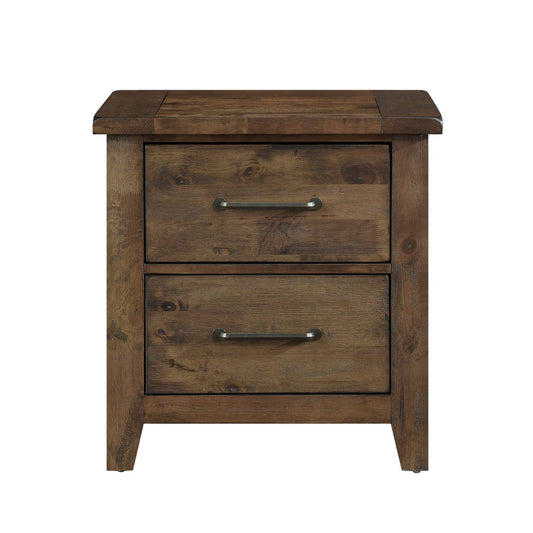 Jerrick - Nightstand - Brown