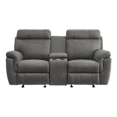 Clifton - Double Glider Reclining Loveseat With Center Console